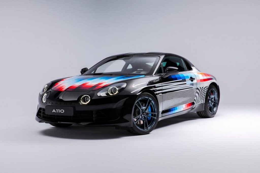 Alpine A110 Felipe Pantone: tre opere d’arte al prezzo di € 125.000