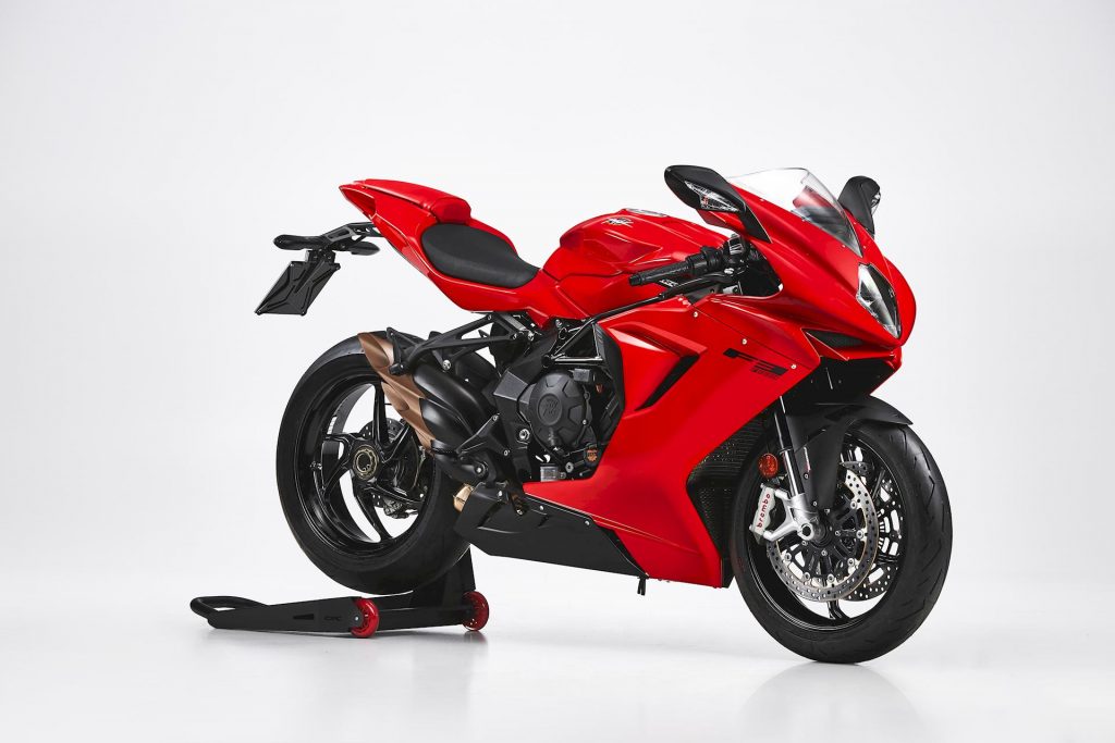 MV Agusta F3 Rosso MY21: 147 cv di pura passione