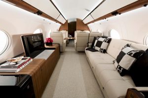 Gulfstream G650ERs interni