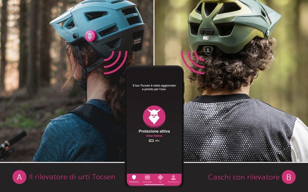 Tocsen sensore gps casco: come funziona il sistema che rileva gli urti e chiama i soccorsi