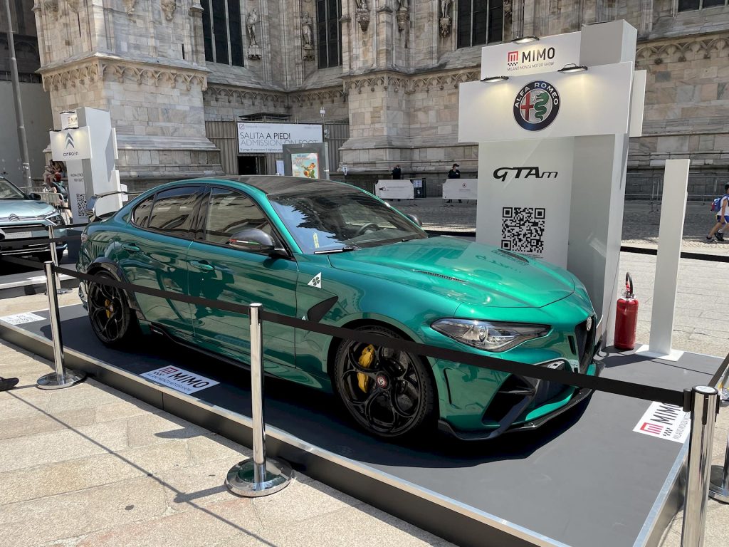 Alfa Giulia GTAm al Milano Monza Motor Show 2021