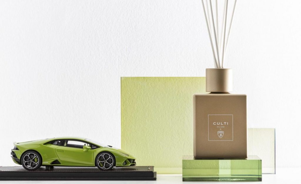 Automobili Lamborghini Culti Milano: il primo progetto di branding olfattivo