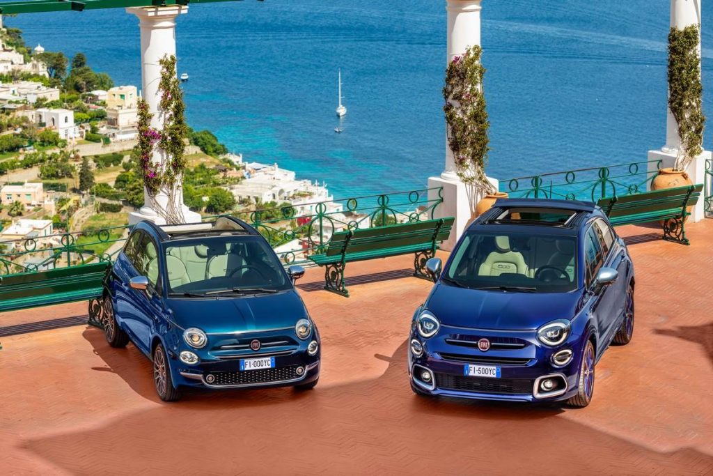 Fiat 500X Yachting: la prima open air con la livrea speciale dedicata allo “Yacht Club Capri”