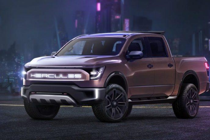 Hercules pick-up elettrico Alpha: il design è firmato Pininfarina