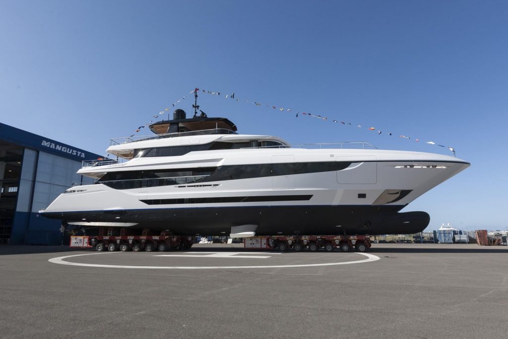 Mangusta Oceano 43 Project Como: varato il nuovo yacht