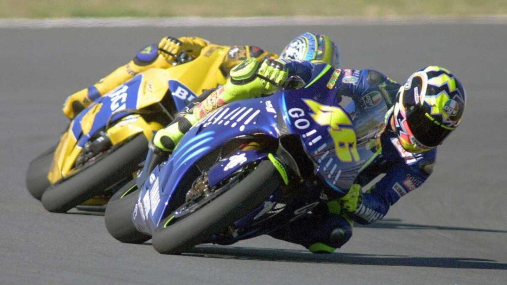 Rossi Biaggi Welkom 2004