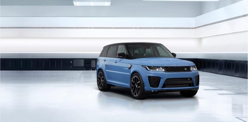 Range Rover Sport SVR: la Ultimate Edition da 575 CV