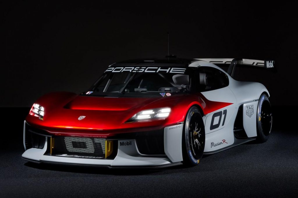 Porsche Mission R: prestazioni, design e sostenibilità