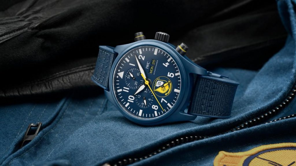 IWC Pilot’s Watches Chronograph Editions U.S. Navy: Royal Maces, Tophatters e Blue Angels