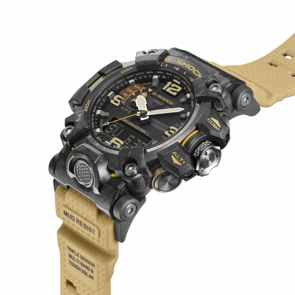 Casio G-Shock Mudmaster: il primo orologio realizzato in carbonio forgiato