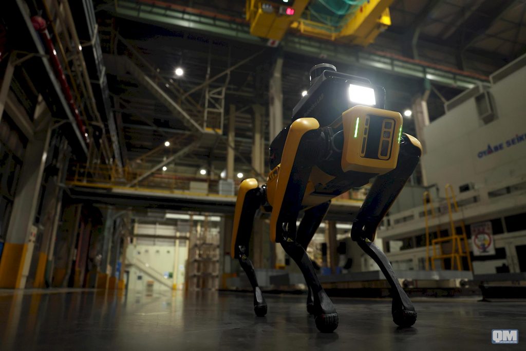 Il robot cane Spot di Boston Dynamics fa la guarda di sicurezza per Hyundai e Kia