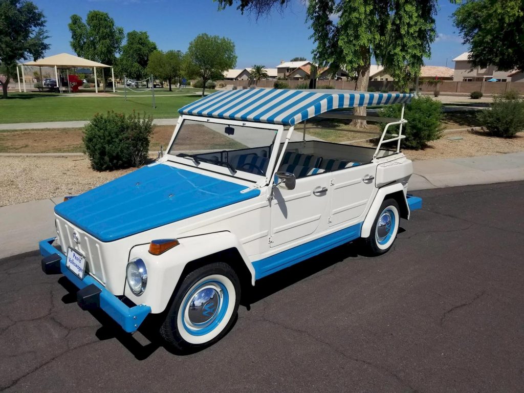 All’asta una rarissima e spensierata Volkswagen Type 181 Acapulco, la spiaggina alla tedesca.