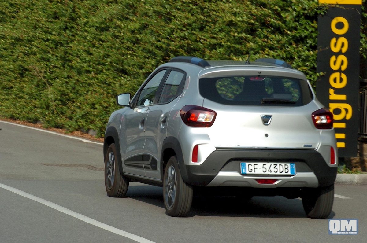 Dacia Spring Elettrica Test Drive