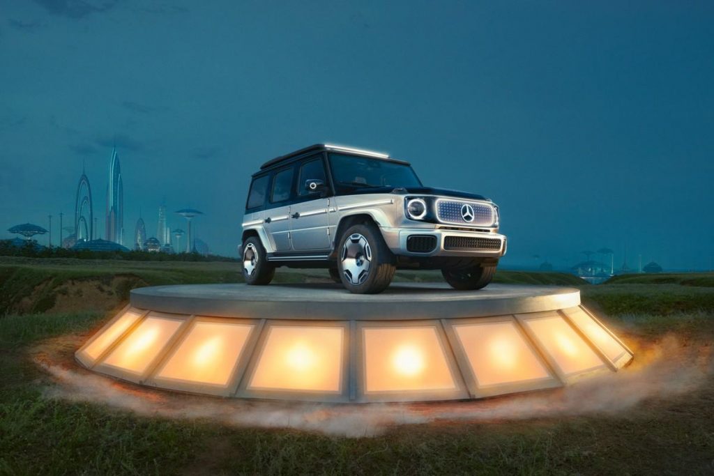 Mercedes EQG: la versione completamente elettrica della leggendaria icona off-road