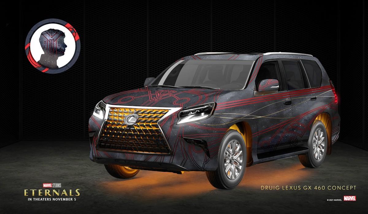 Lexus Eternals Marvel Studios i veicoli personalizzati dei nuovi supereroi