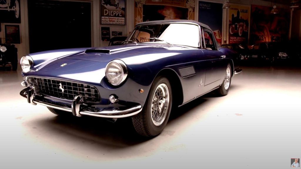 Jay Leno ci fa sognare con una Ferrari 250 PF Cabriolet