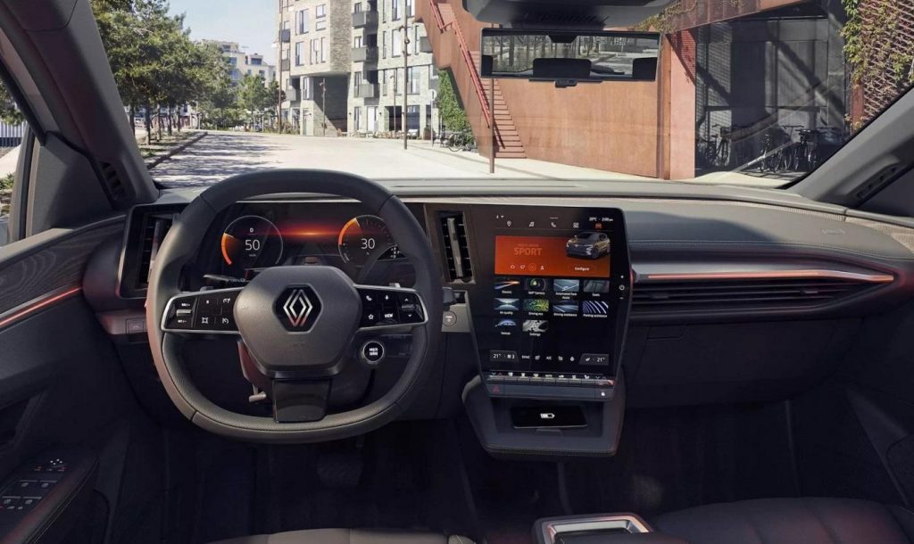 Sulla Renault Mégane E-TECH Electric arriva il nuovissimo infotainment di LG.