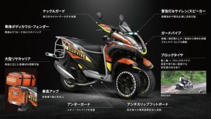 Yamaha Tricity Rough Road Concept