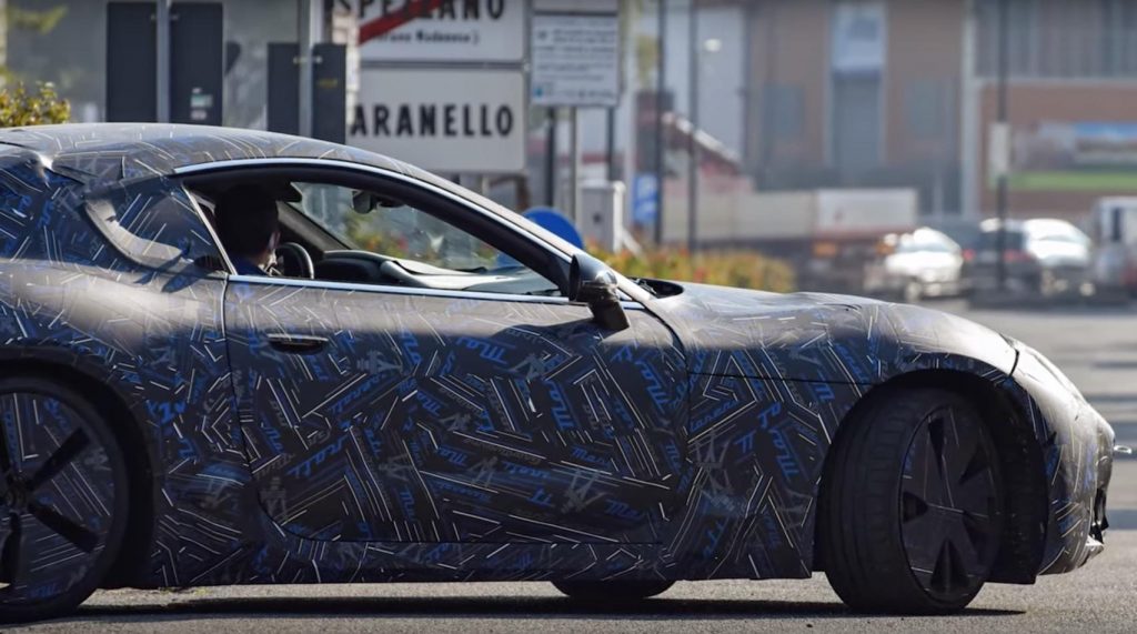 Il video spia della Maserati GranTurismo sulle strade di Maranello ci fa sentire il suono del motore