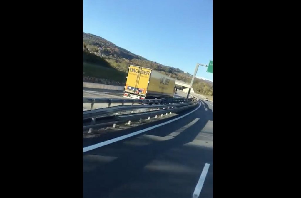 Camionista in contromano sulla A6