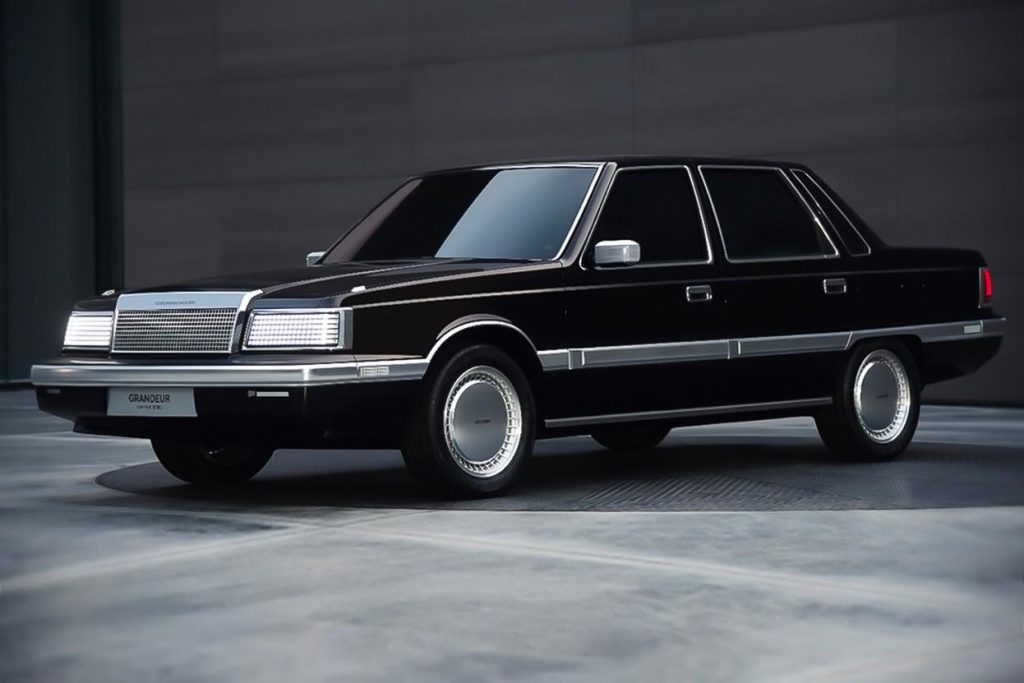 Direttamente dalla Corea il restomod Hyundai Grandeur EV Heritage