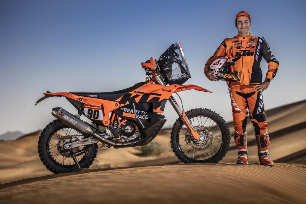 Danilo Petrucci lascia la MotoGP. Nel 2022 correrà la Dakar in sella alla KTM 450 RALLY