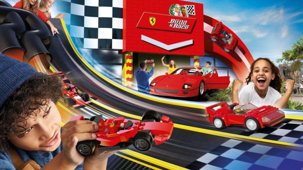 Lego Ferrari Build and Race: al Legoland California Resort una Ferrari F40 a grandezza naturale