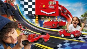Lego Ferrari Build and Race