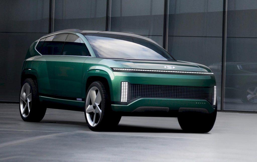 Hyundai Seven Concept: il nuovo SUV elettrico dai materiali ecologici