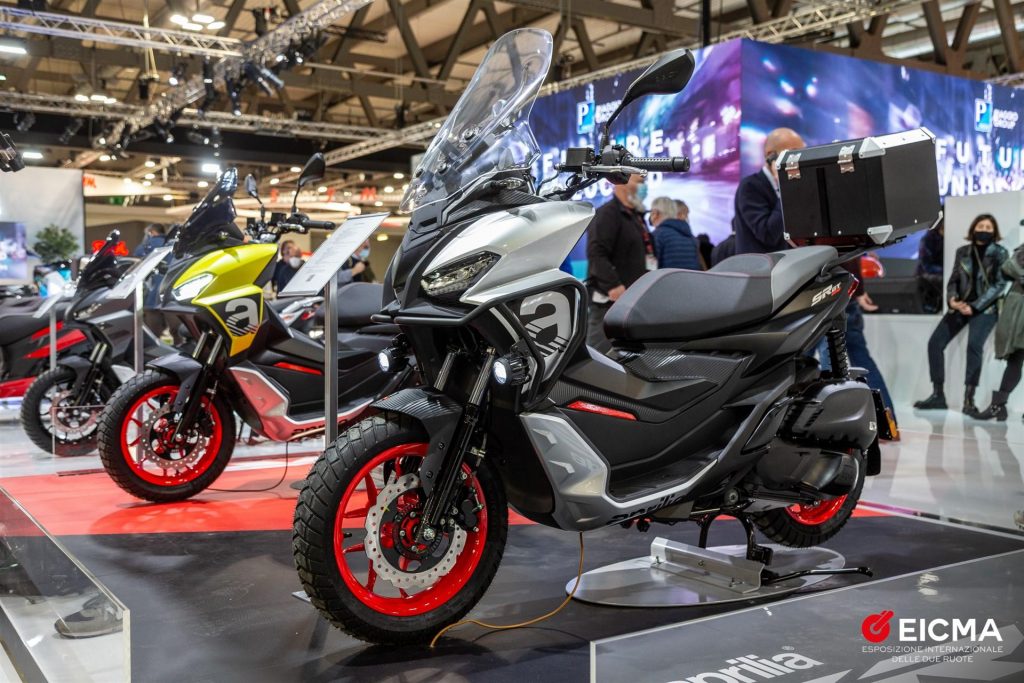 Aprilia SR GT: ad Eicma 2021 lo scooter sportivo