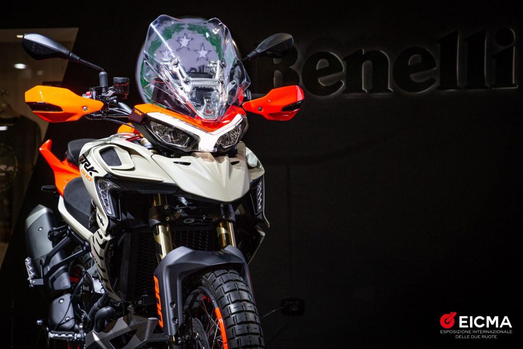 Il nuovo Benelli TRK 800 ad EICMA 2021