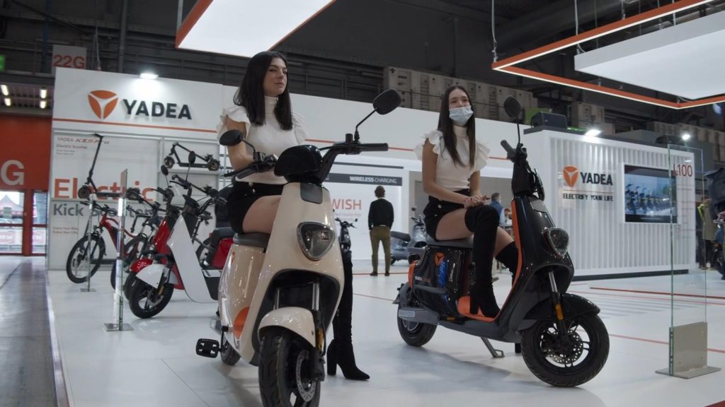 Yadea Eicma 2021: due nuovi scooter elettrici C1S e G5