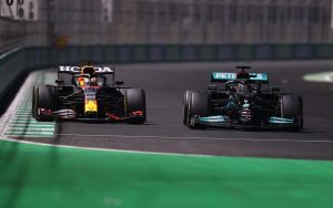 Max Verstappen, Lewis Hamilton Arabia Saudita