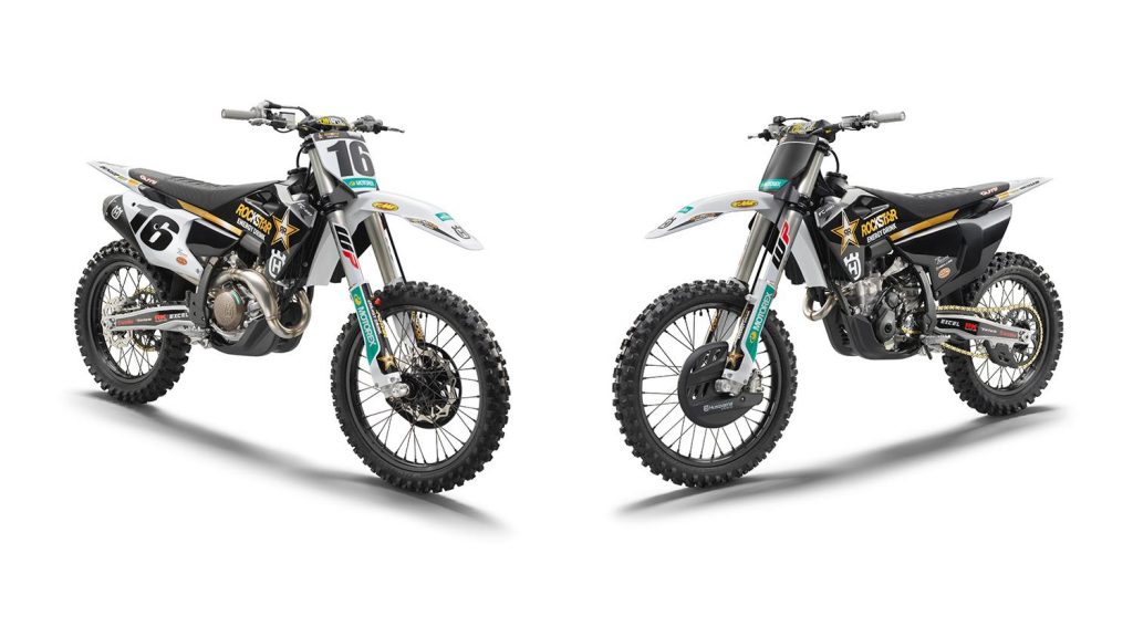 Husqvarna Motocross Rockstar Edition 2022: FC 250 e FC 450 pronte gara