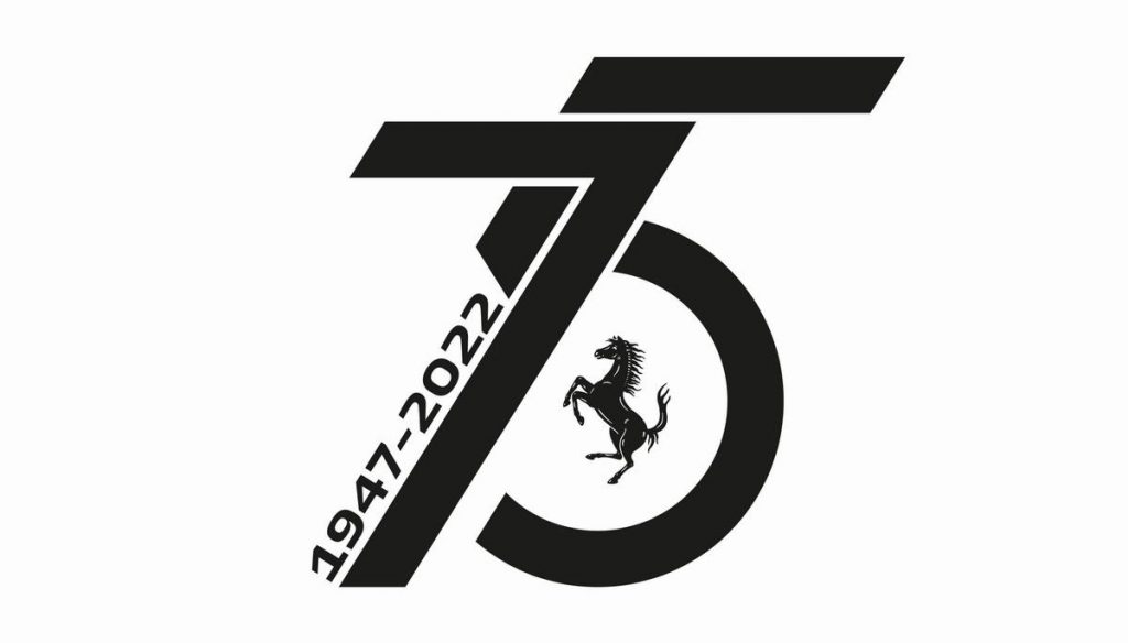 Ferrari 75 Anniversario: svelato il nuovo logo celebrativo