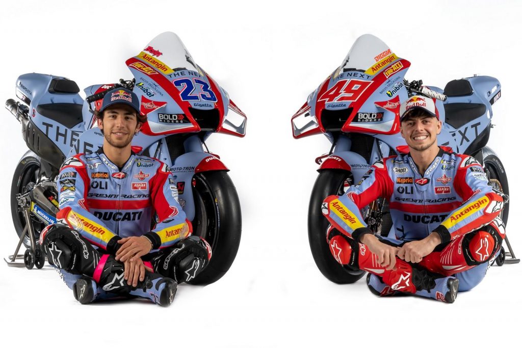 MotoGP, svelata la colorazione della Ducati Desmosedici GP21 del Team Gresini Racing