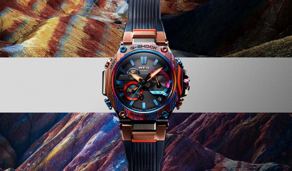 G-SHOCK MTG-B2000XMG: Rainbow Mountain, il nuovo orologio