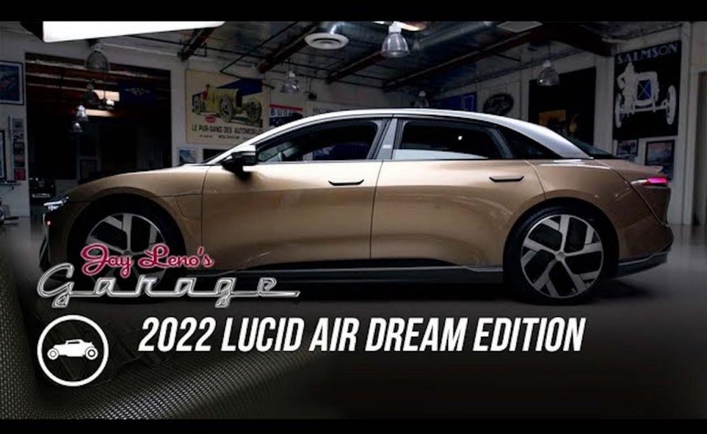 Jay Leno ha provato la Lucid Air Dream Edition 2022 da 1.111 CV