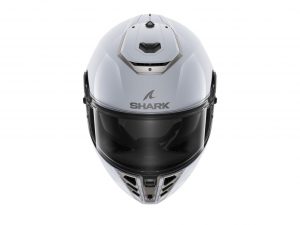 Shark Helmets White Silver Glossy Spartan RS