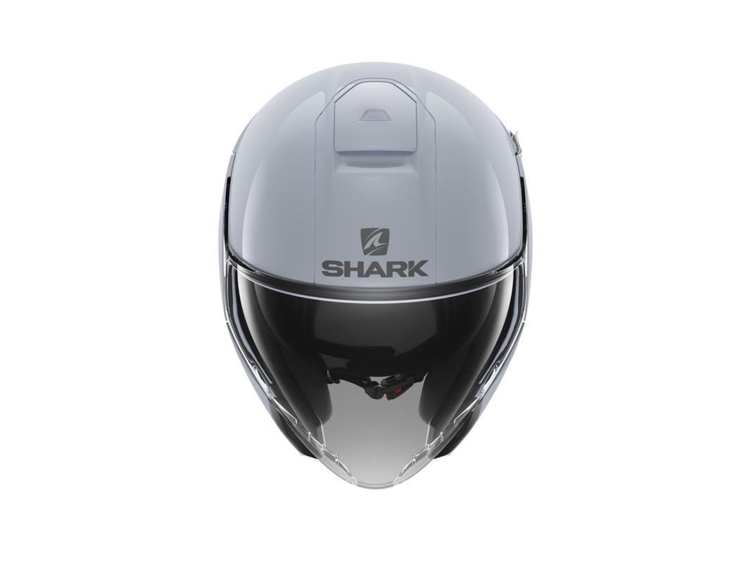Shark Helmets White Silver Glossy