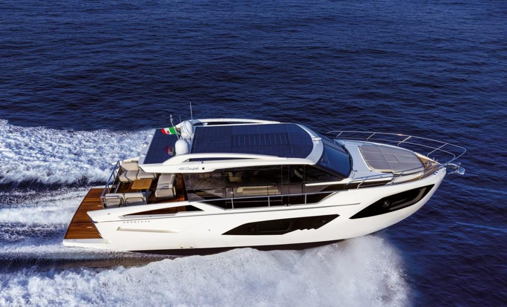 Absolute 48 Coupé: lo yacht da carattere sportivo, votato al comfort