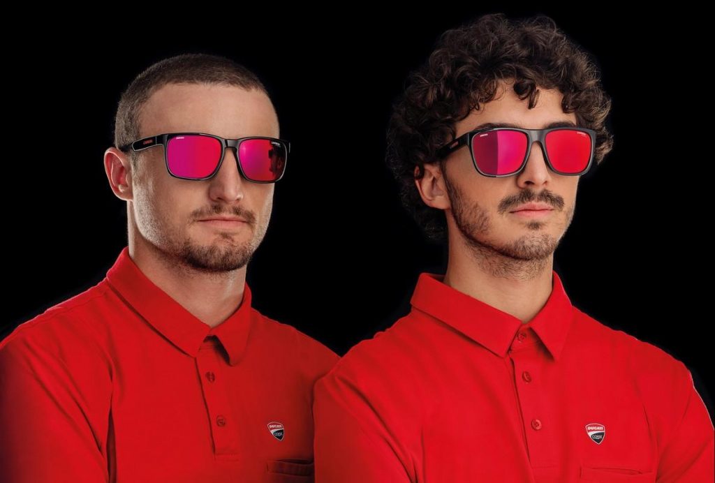 Occhiali da sole Ducati Carrera: la nuova collezione eyewear