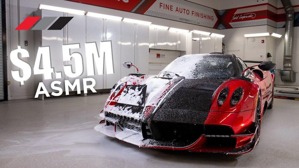 Come lavare una Pagani Huayra Roadster da 4 milioni di euro senza fare un graffio