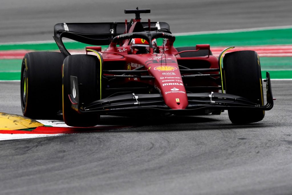 Charles Leclerc Ferrari F1 2022 Test Barcellona