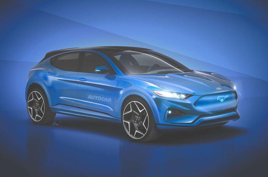 Ford Puma Electric Rendering
