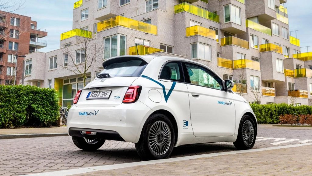 fiat 500E sharenow