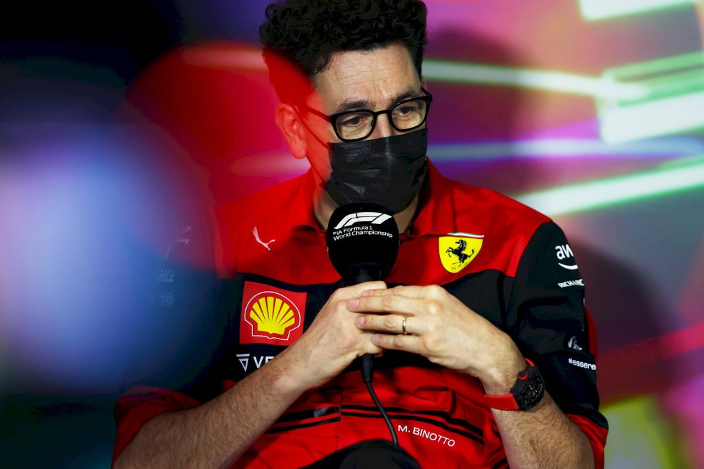 mattia binotto ferrari f1