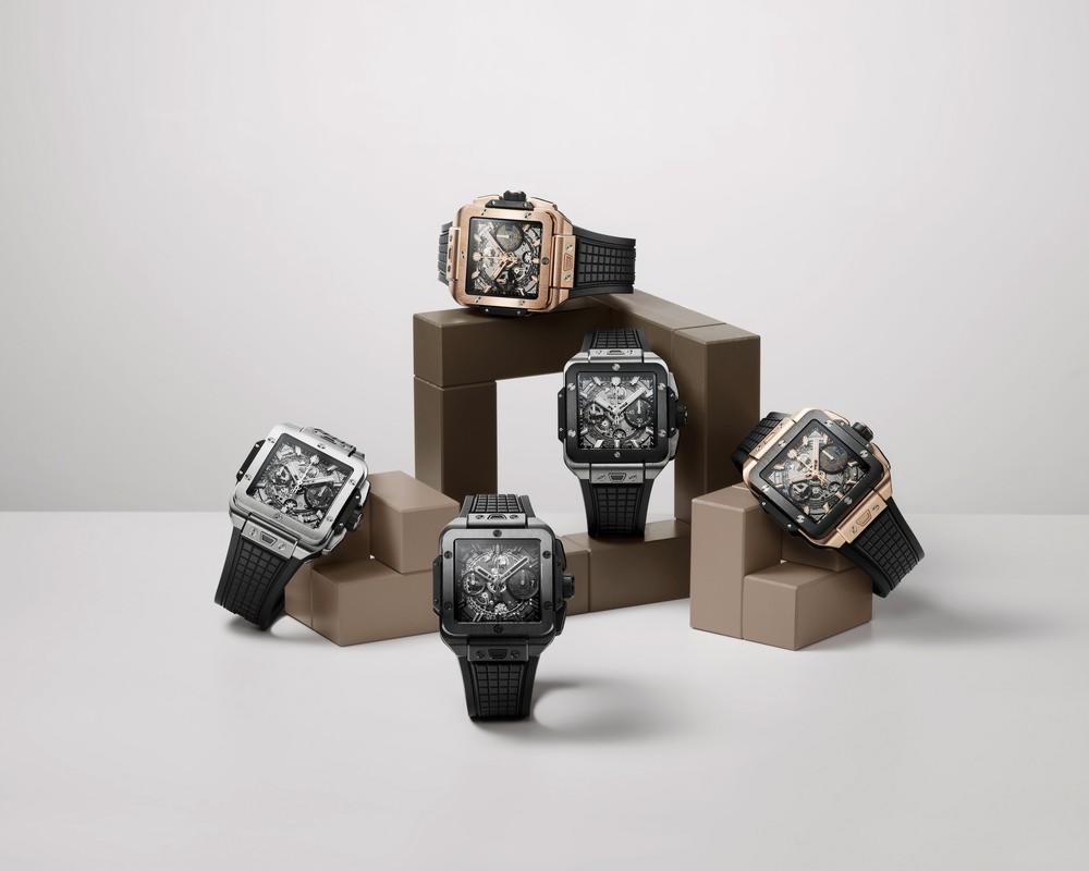 Hublot Square Bang Unico: “The Shaped Collection”, l’orologio quadrato