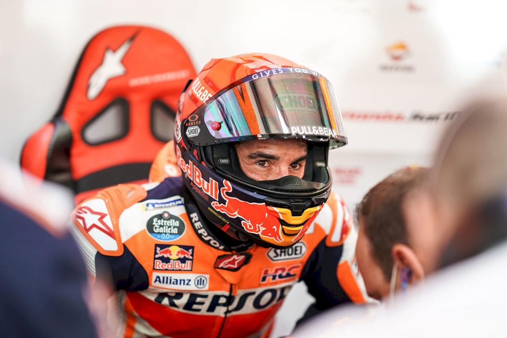 Marc Marquez Box MotoGP Honda Repsol