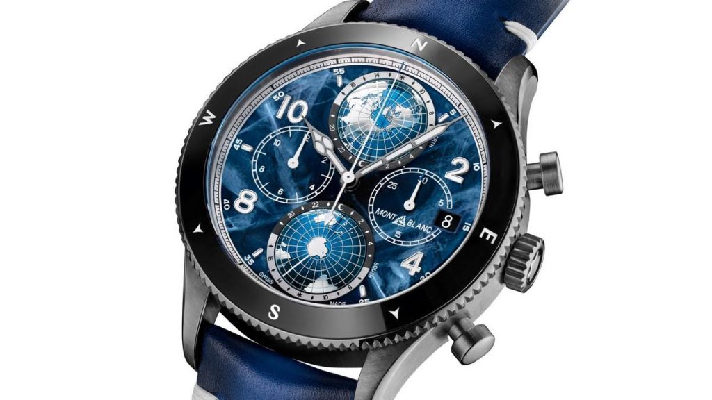 Montblanc 1858 Geosphere Chronograph 0 Oxygen LE290